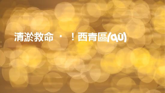 清淤救命！西青區(qū)污水管道內(nèi)藏驚人秘密，揭開真相引發(fā)震撼！